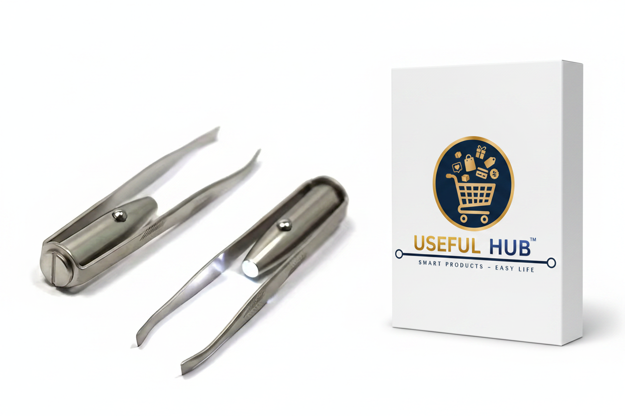 GripPro™ Tweezers with Useful Hub™ Logo Box