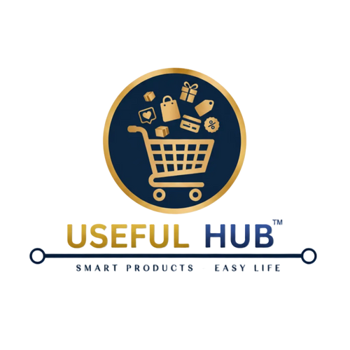 Useful Hub Logo with TM and Gold Ring